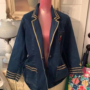 Vintage Carolina blues denim jacket